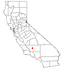 Location of Bakersfield, California