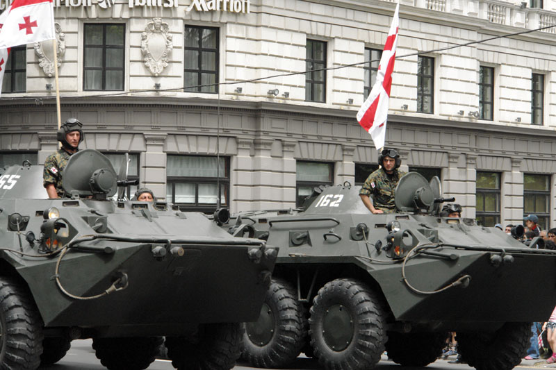 File:Georgian BTR-80s.jpg