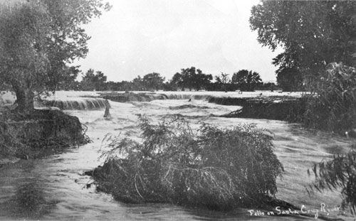 Archivo:Little Waterfalls Santa Cruz River Downtown Tucson Arizona 1889.jpg