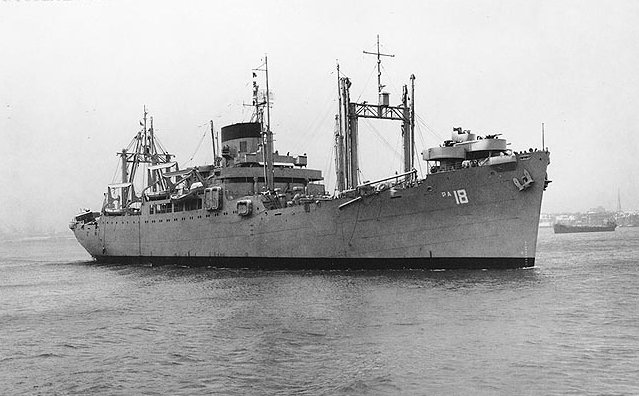 File:USS President Jackson APA-18 - 8 March 1947.jpg