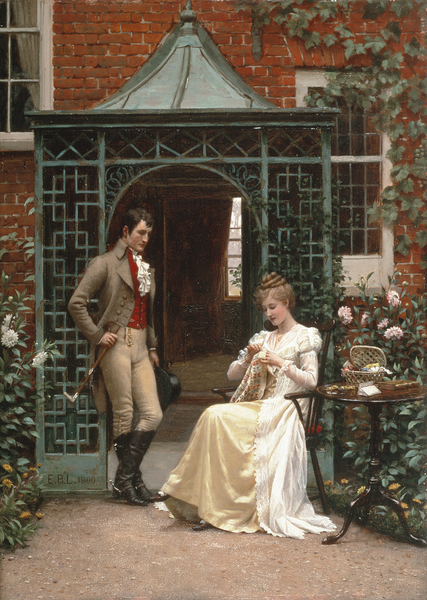 File:Edmund Blair Leighton - On the Threshold.jpg