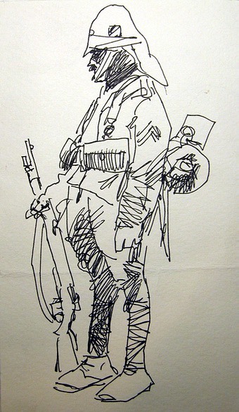 Archivo:Sergio toppi soldier.JPG