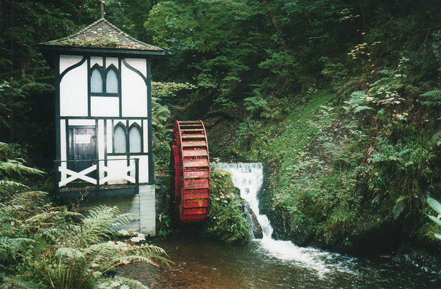 File:Groudle Glen waterwheel - geograph.org.uk - 1121053.jpg