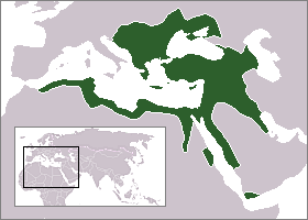 Mapa del Imperio Otomano