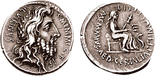 File:Denarius C. Memmius C. F. Romulus.jpg