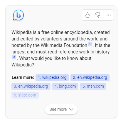 Archivo:Wikipedia Bing Chat Feature.png