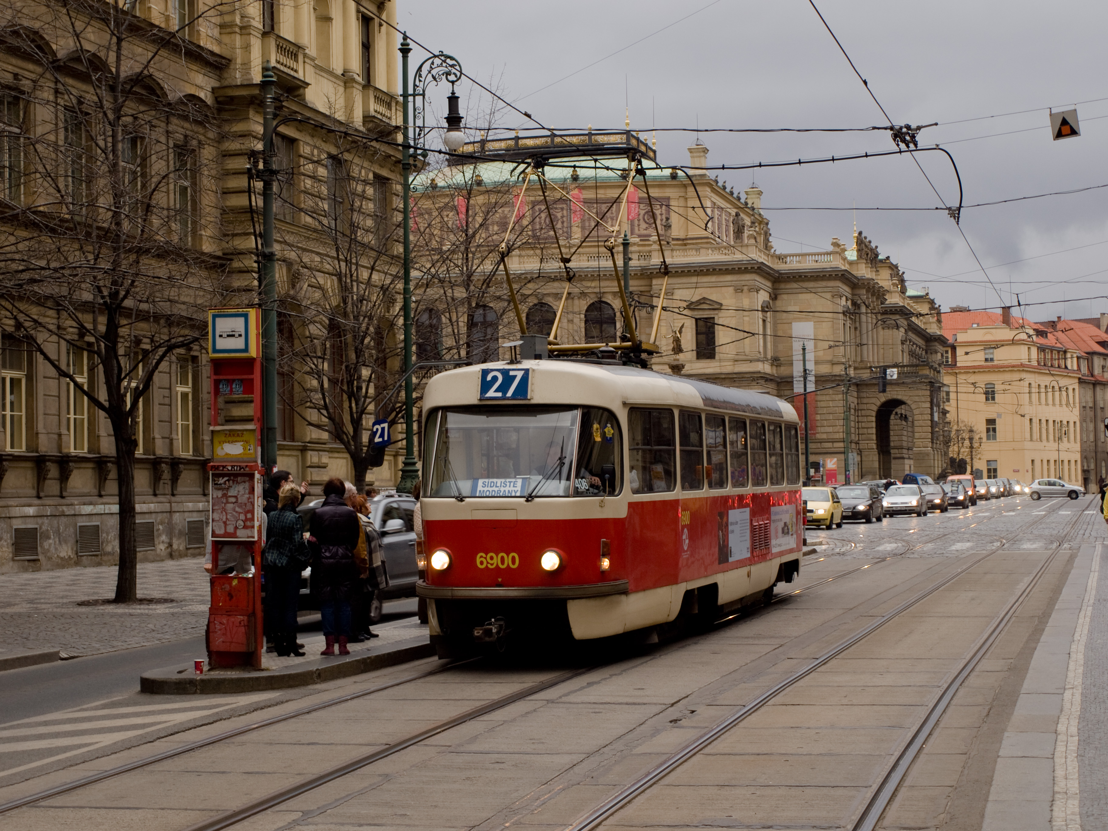 The Tatra T3 vehicle is the most widely produced tram in history.