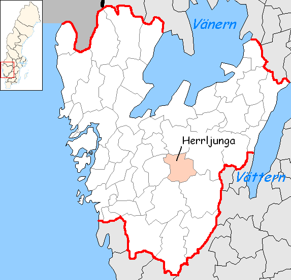 Файл:Herrljunga Municipality in Västra Götaland County.png