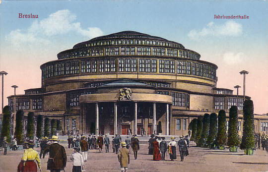 File:Wroclaw Hala Ludowa Breslau Jahrhunderthalle.jpg