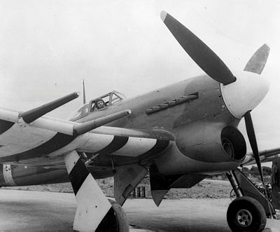 File:DJ Scott and his Typhoon at Tangmere.jpg