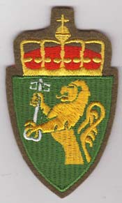 Shoulder patch worn by NORDSS military personnel on no.2 service uniforms