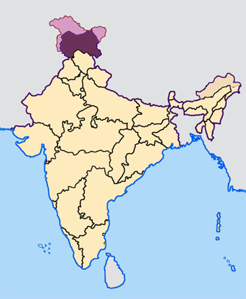 File:Jammu and Kashmir in India.png