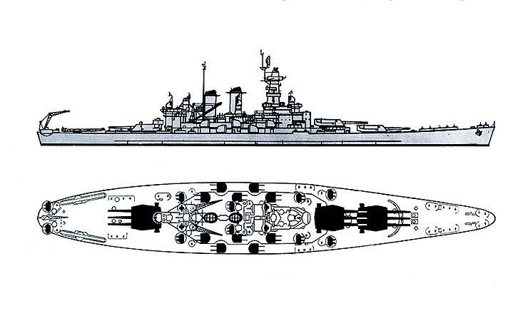 File:North Carolina class battleship recognition drawings.jpg