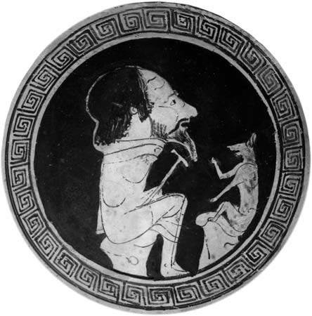 File:Aesop and fox--red-figure cup--Greece--c 450 BC.jpg