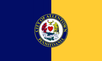 Archivo:Flag of Allentown Pennsylvania.gif