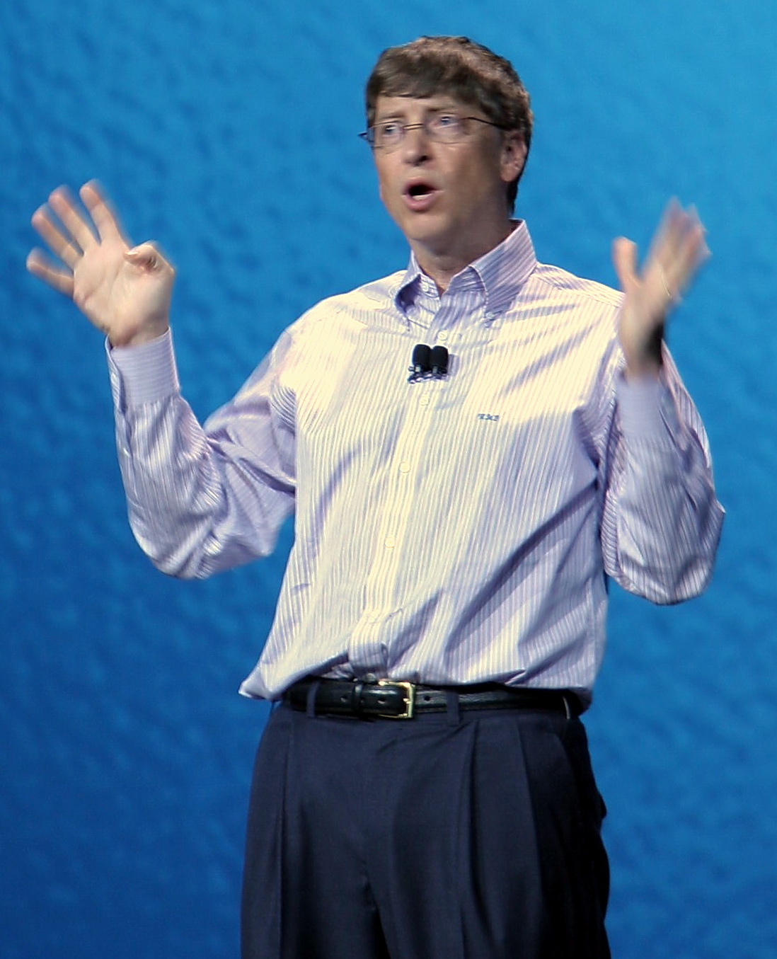 Photograph portrait of Bill Gates