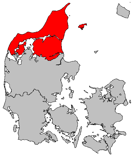 Файл:Map DK Region Nordjylland.png