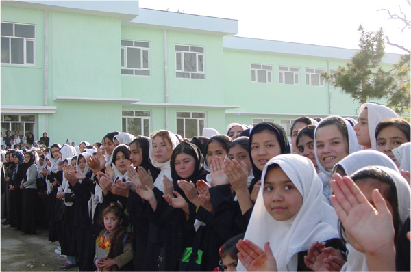 File:Students of Sultan Razia Girls School in 2002.jpg