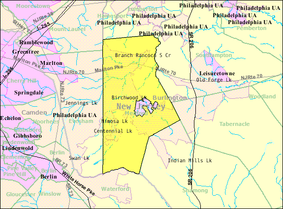 File:Census Bureau map of Medford Township, New Jersey.png