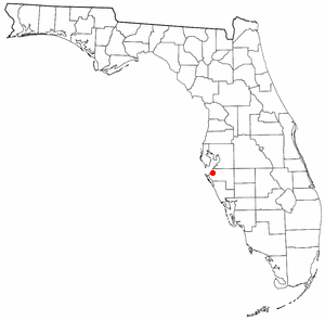 Location of Memphis, Florida