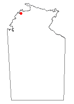 Location of Palmerston, Northern Territory