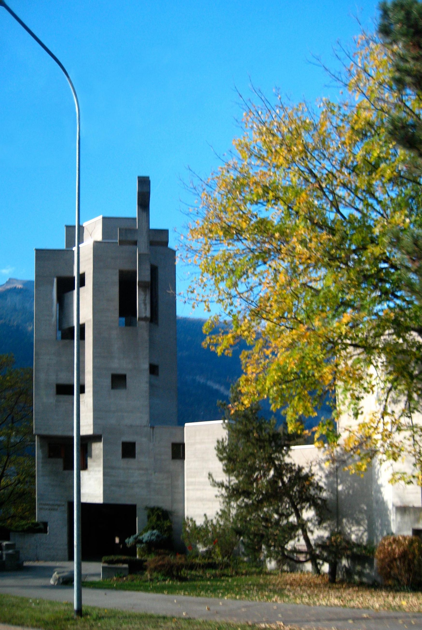 Katholisches Kirchenzentrum Heiligkreuz in Chur (1966–1969)