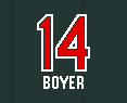 Ken Boyer (3B), mánager. Retirado en 1984.