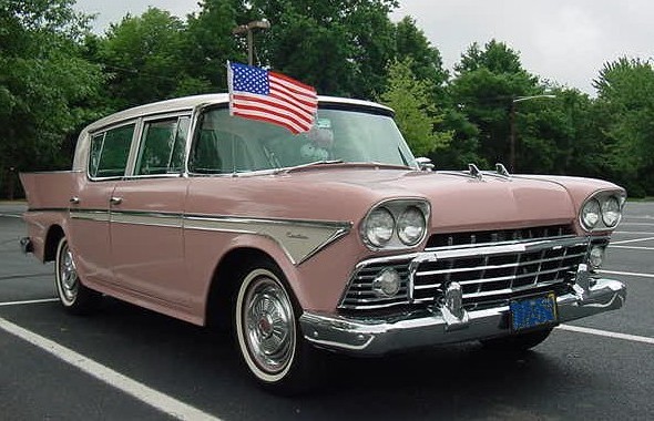 Файл:1958 Rambler sedan pink and white NJ.jpg