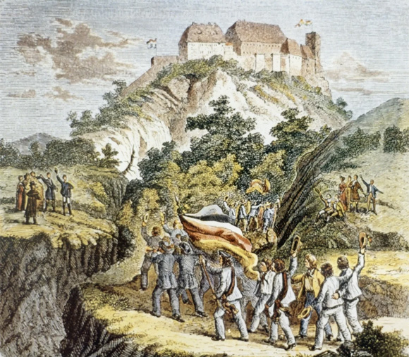 Archivo:Wartburg demonstration 1817.jpg