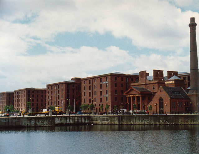 File:Albert Dock from across Canning Dock, 1988.jpg