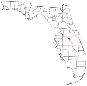 Location of Poinciana, Florida