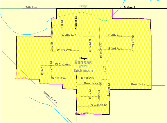 File:Detailed map of Hope, Kansas.png