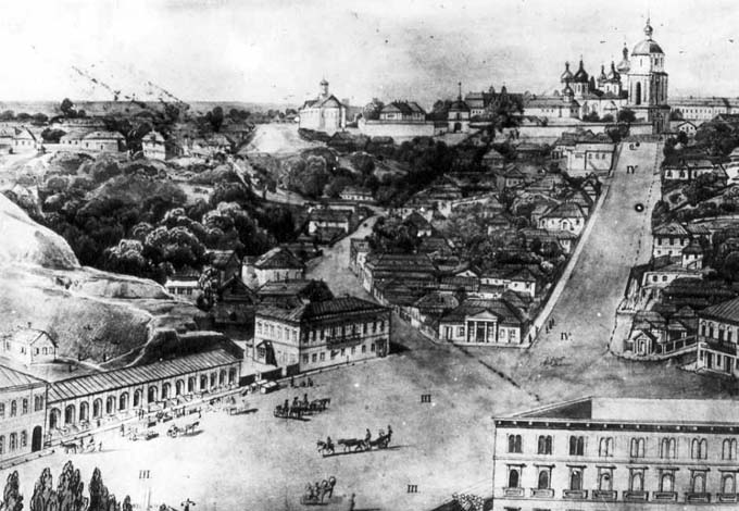 Файл:Maidan in Kiev early 19th century.jpg