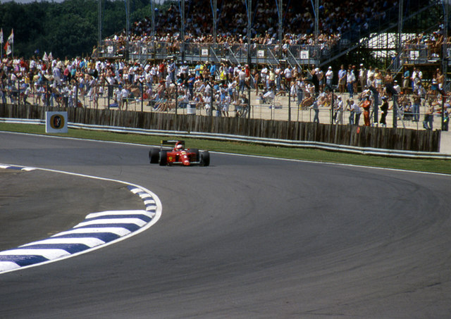 File:Mansell in his Ferrari 641 - 1990 British GP.jpg