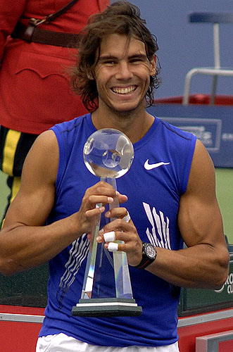 File:Rafael Nadal holding the 2008 Rogers Cup trophy2.jpg