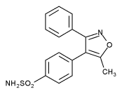 Valdecoxib chemical structure