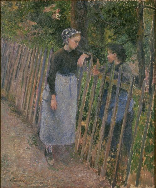 File:Pissarro Conversation.jpg