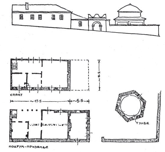 Файл:4 Turbeh of sheih Mustafa, drawing.png