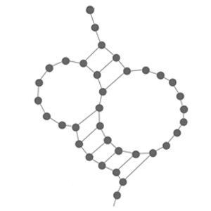 Archivo:RNA Secondary Structure-Pseudoknot.jpg