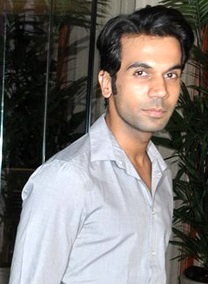 Rajkummar Rao looking at the camera