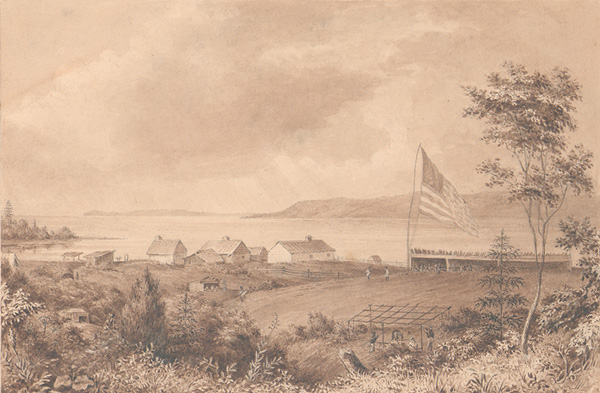 File:Early view of Astoria, Oregon.jpg