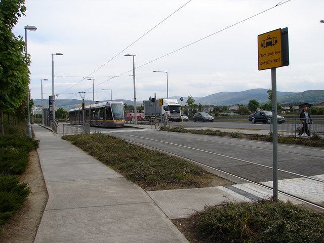 File:Cookstown LUAS Stop - geograph.org.uk - 809938.jpg