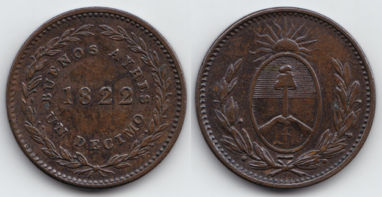 File:1 decimo, Argentina, province of Buenos Aires, 1822.jpg