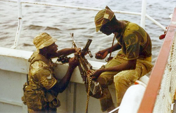 File:Rhodesian African Rifles, Lake Kariba, December 1976.png