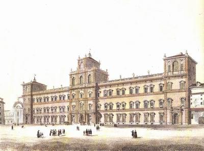 File:Drawing of the Ducal Palace in Modena.jpg