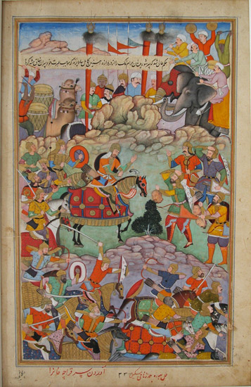 File:Humayun Receives the Head of Qaracha Khan.jpg