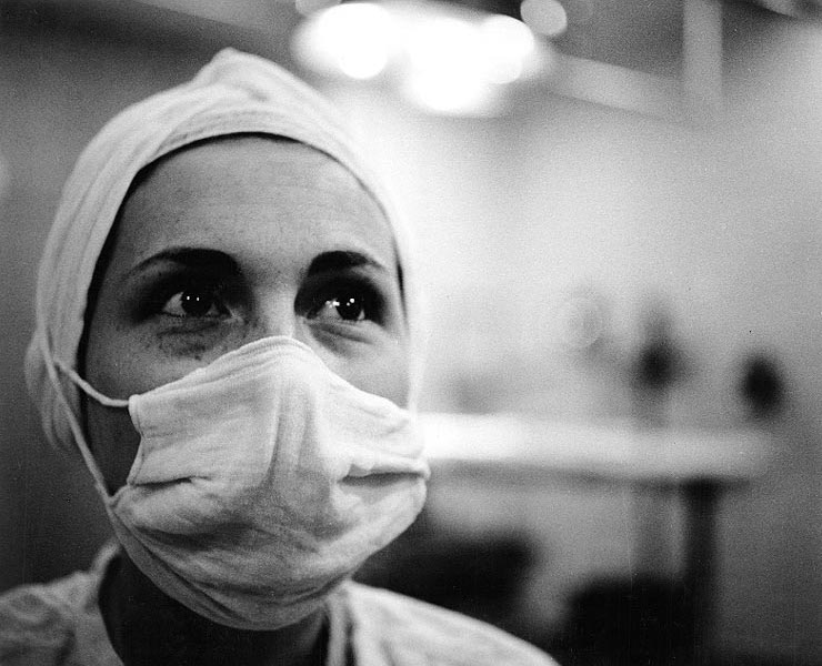 File:Navy Nurse on Haven off Korea, 1952.jpg