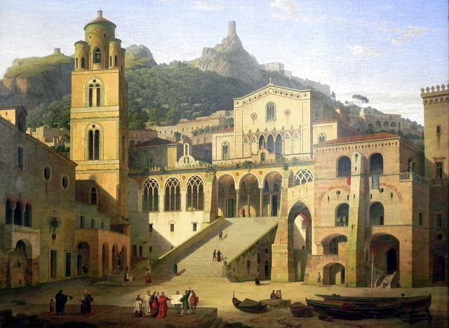 File:La città medievale di Amalfi nel XVII secolo.jpg