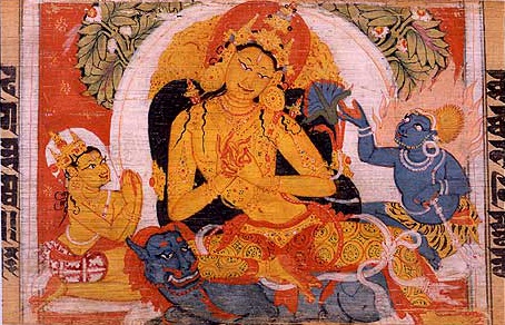 File:Astasahasrika Prajnaparamita Manjusri Bodhisattva.jpeg