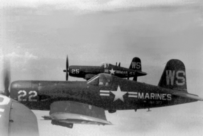 File:AU-1 Corsairs VMA-323 over Korea.jpg